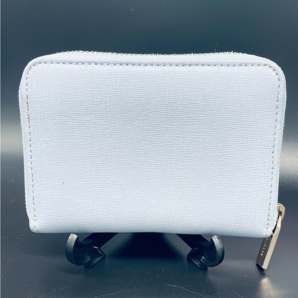 Coccinelle Light Blue Small Leather Wallet - Picture 2 of 16